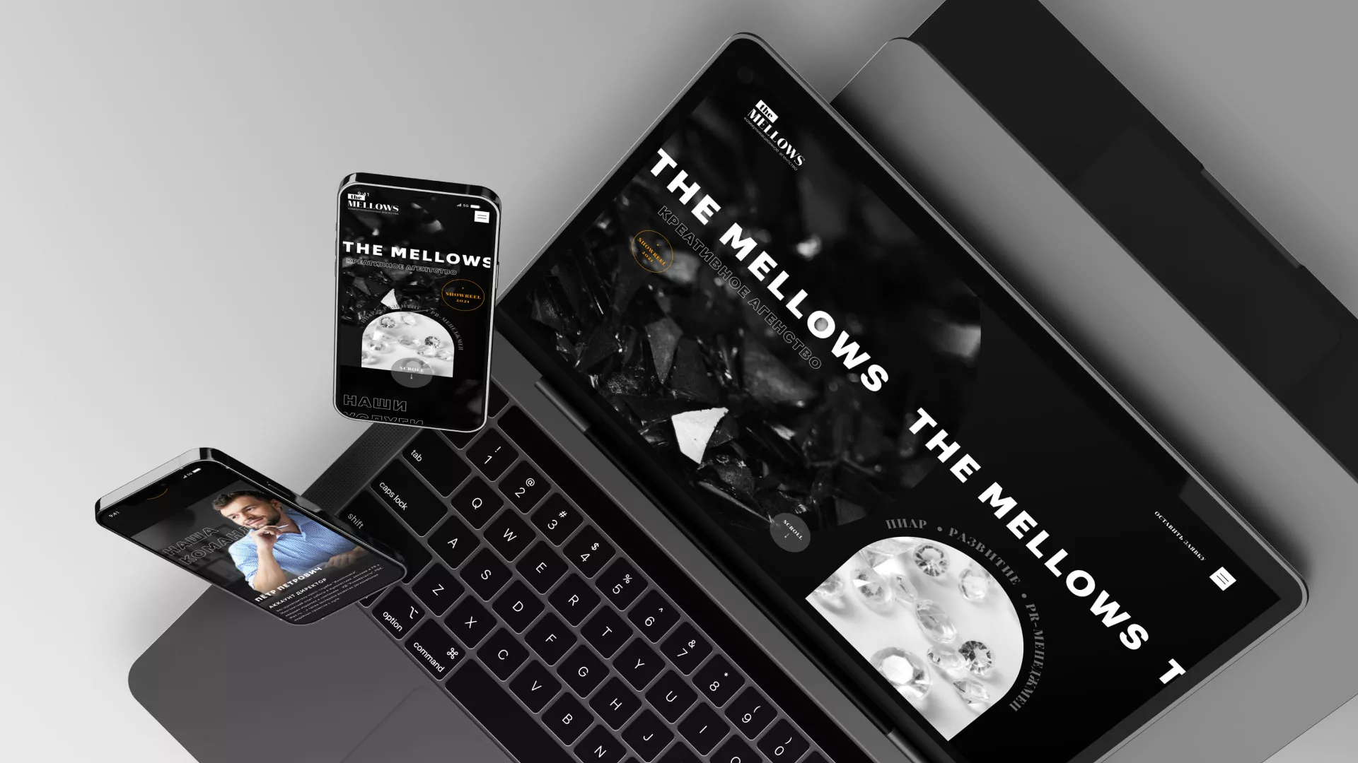Разработка сайта креативного агентства «The Mellows» в Беслане