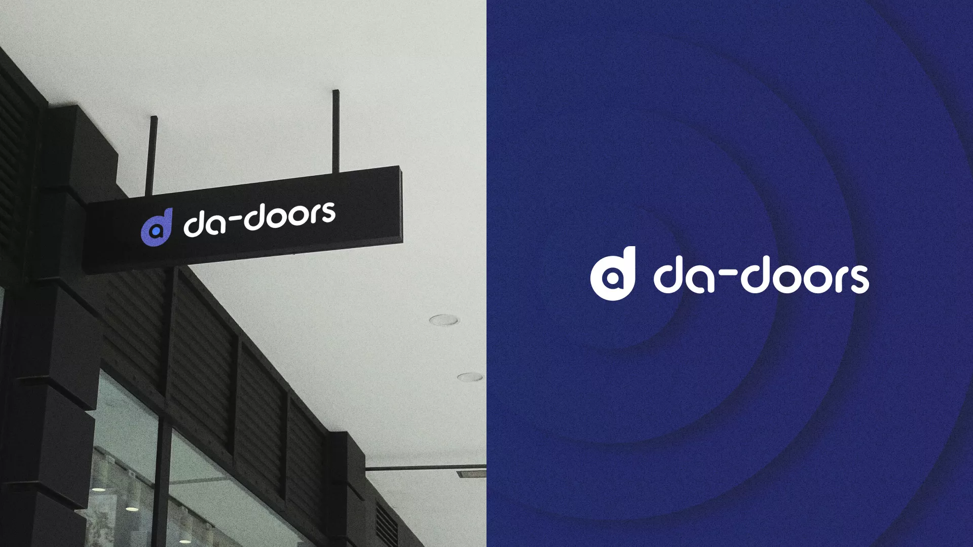 Разработка логотипа компании по продаже дверей в Беслане